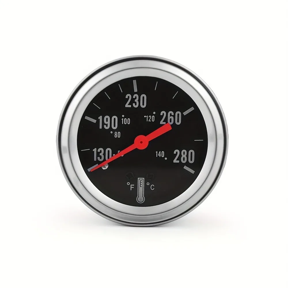 2인치 52MM 기계식 12V 수온계 50-140 ℃ /130-280 ℉ 수온계 자동차 계기판 센서 포함 NPT 1/2 NPT 1/4 NPT 3/8