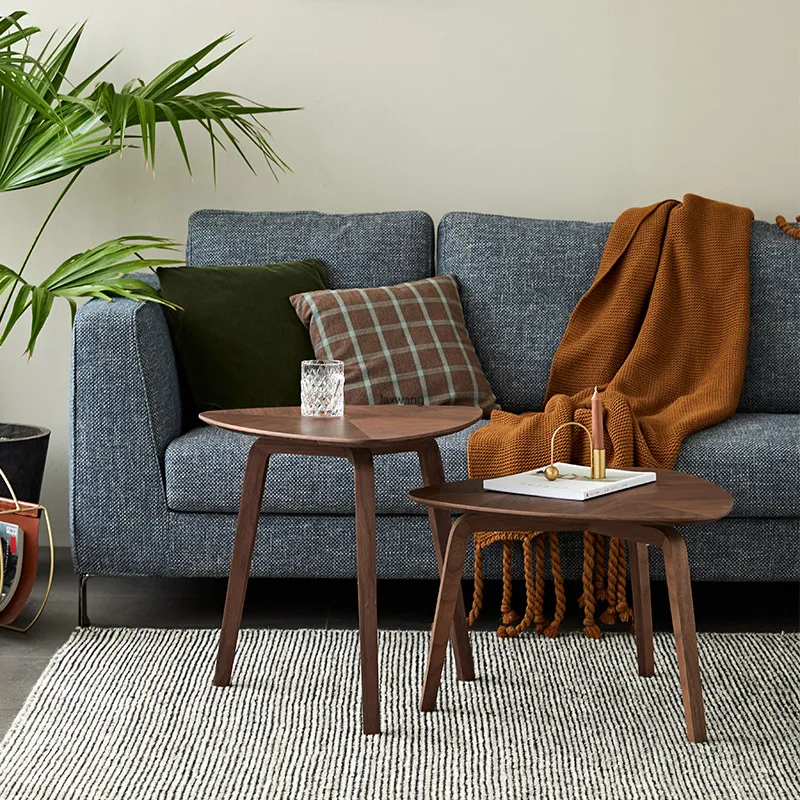 Nordic wooden Coffee Table Design Modern Simple Combination Sofa Coffee