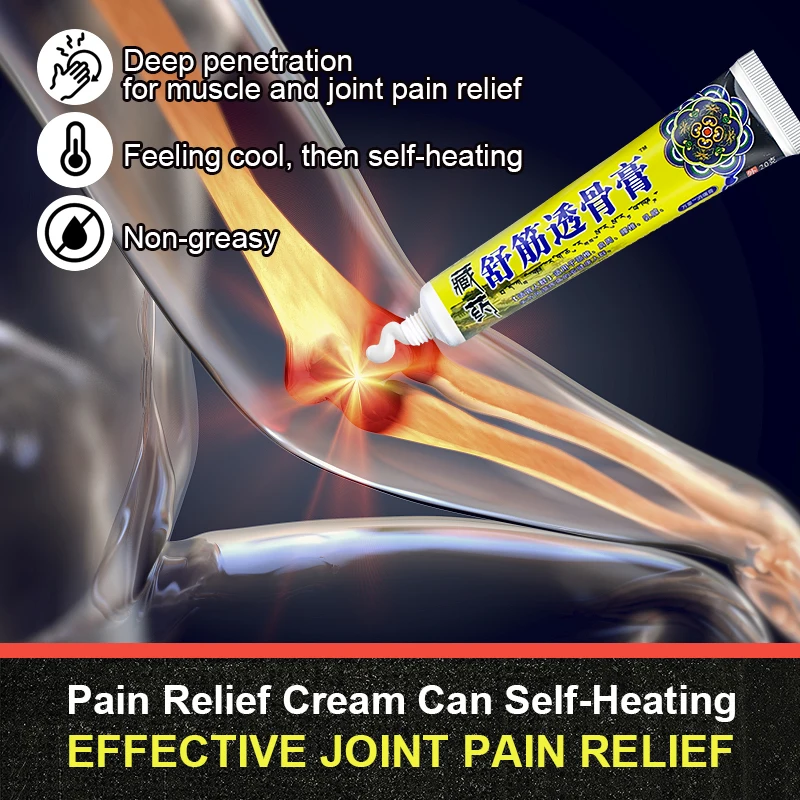 Arthritis Medical Cream Scorpion Venom Extract Cure Muscle Strain Cervical Spondylosis Joint Pain Back Pain Neuralgia 2Pcs pain relief cream