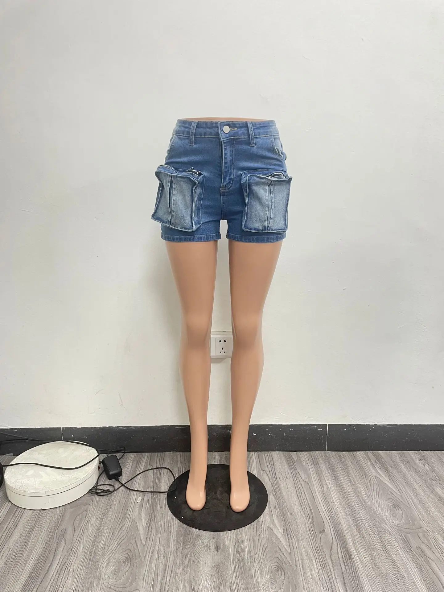 Nowsaa Denim Shorts Real Photo