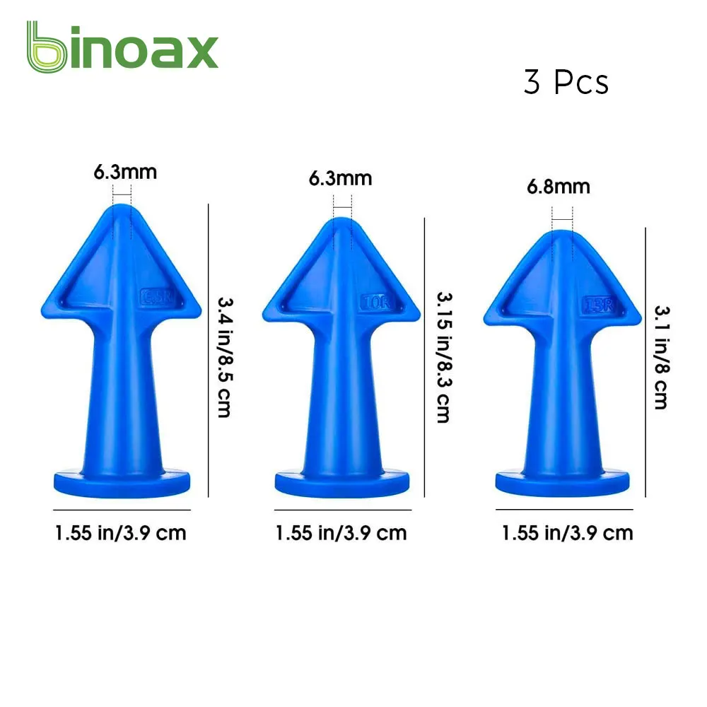 

Binoax 3 Pcs Caulk Nozzle Applicator Silicone Caulking Tools Sealant Nozzle Caulking Epoxy Piston Nozzle Accessories