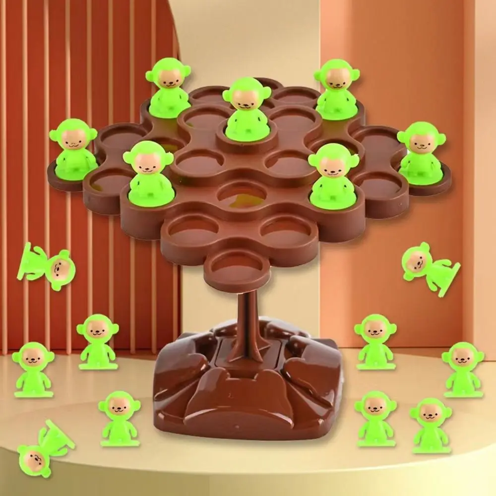 

Балансировка мини-обезьяны, балансировочное дерево, случайный цвет, составные взаимодействия, настольная игра, пластиковые настольные игрушки, математическая игрушка Монтессори