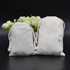 Natural Cotton Storage Bags - 10/20/50/100 Pcs/Lot Wedding Gift Package Pouches Eco-Friendly Fabric Organizer for Home & Kitchen 2