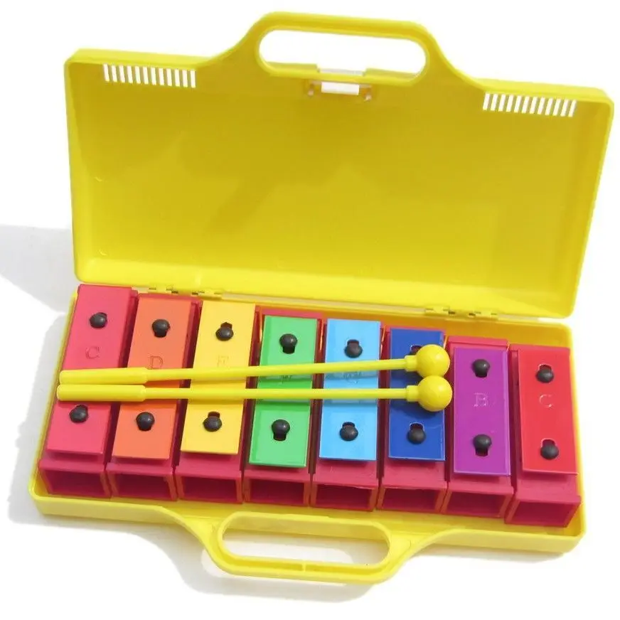 Xylophone Musical Instrument 8 Xylophone Children Plastic Xylophone