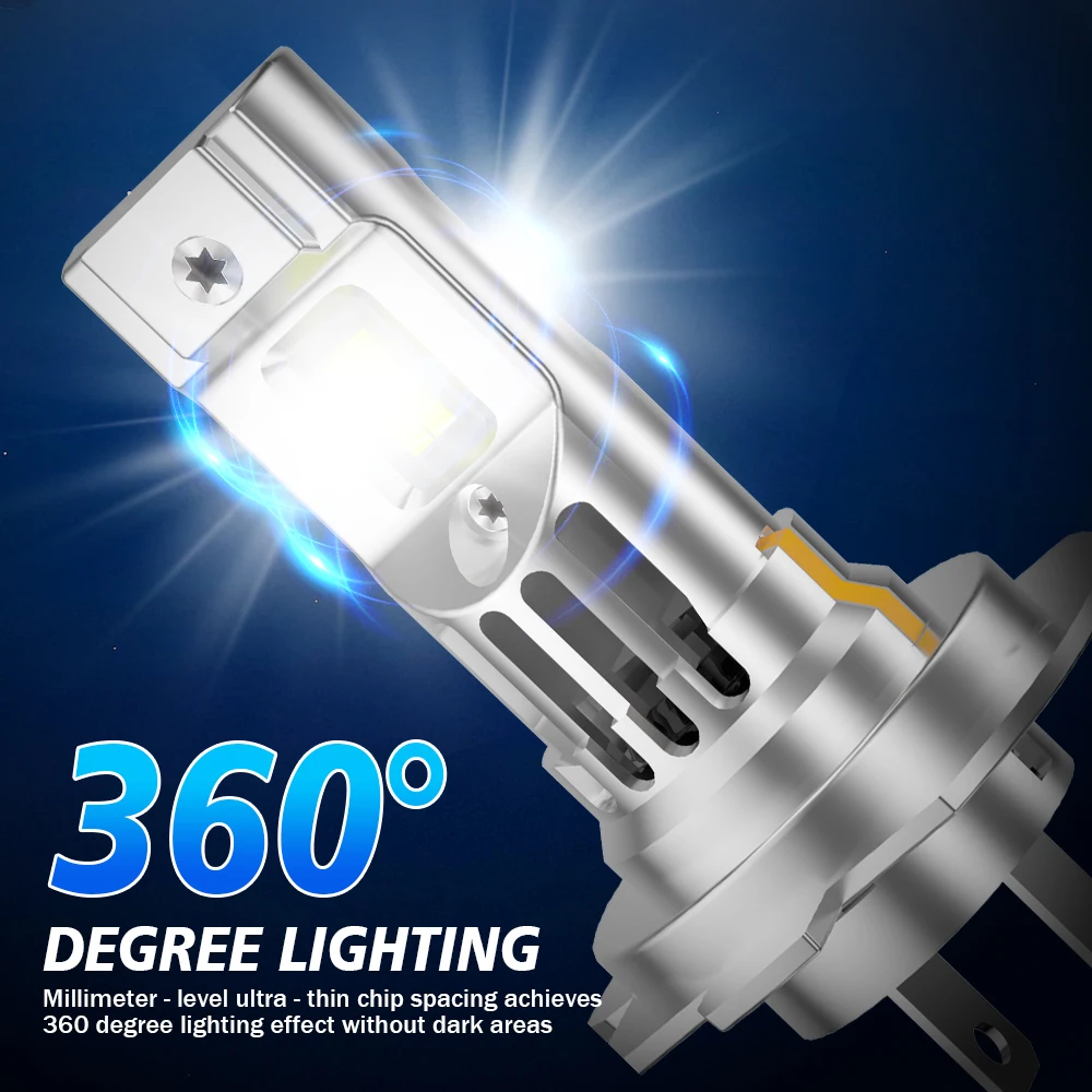 2Pcs LED H7 헤드라이트 전구 30000LM 메르세데스-벤츠 W169 W176 W204 W205 A209 C209 C207 W246 W211 X164 X166 W166 W251 R171 W221