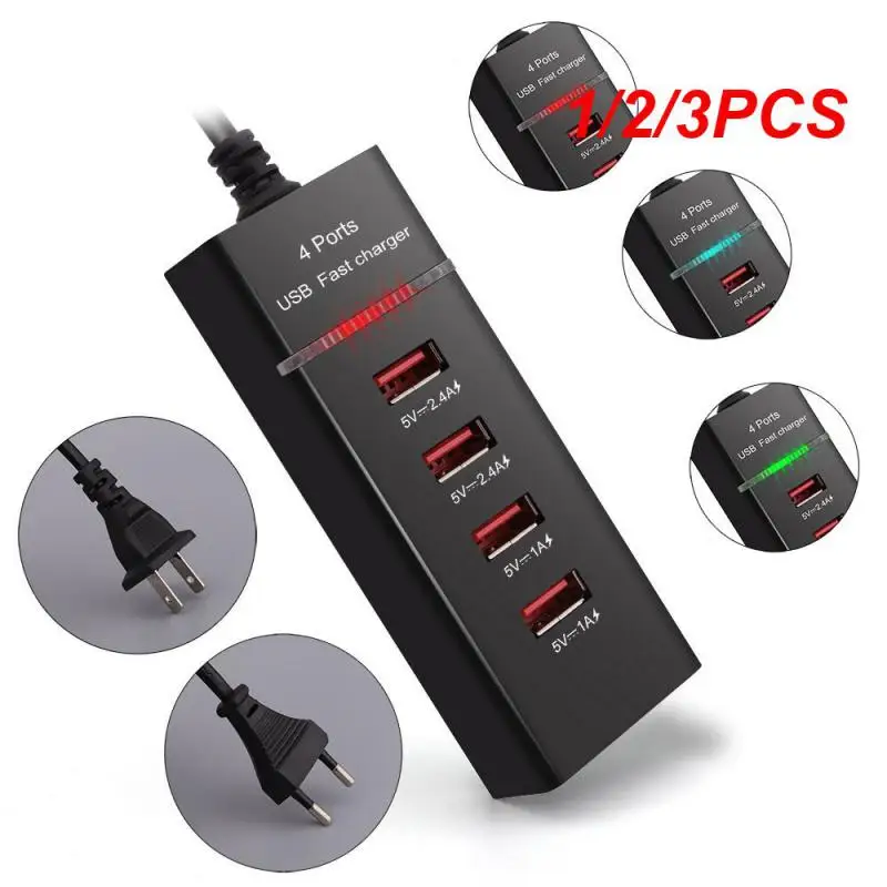 

1/2/3 шт. порта USB 3,0 Hub дорожное зарядное устройство адаптер для путешествий 3A Быстрая зарядка вилка стандарта ЕС/США