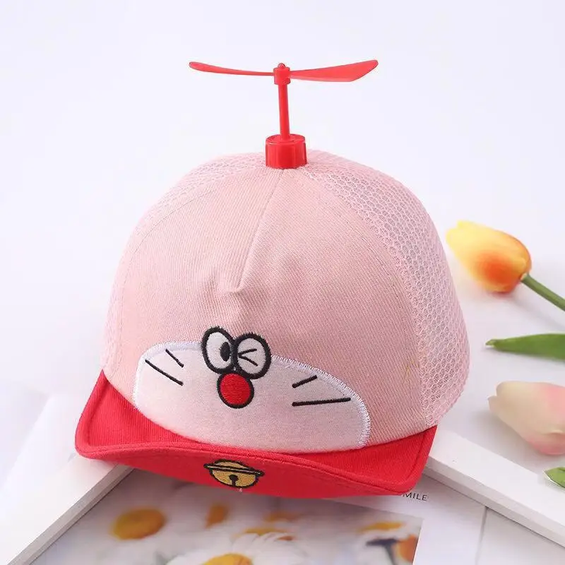 Baby Bucket Hat Cotton Infant Fisherman Cap for Girls and Boys  Cartoon Bamboo Dragonfly Cap Spring Mesh Cap Cute Children's Cap pacifier for baby Baby Accessories