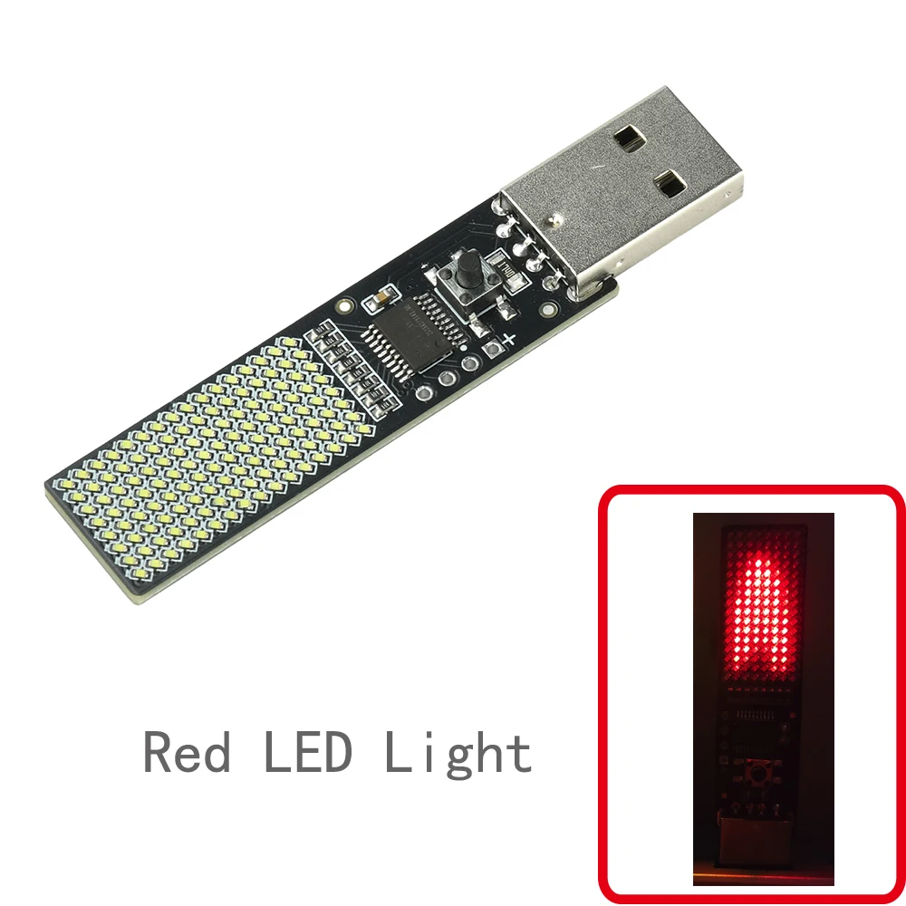 LED Dot Matrix Display Module with Adjustable Candle Light and Countdown Feature