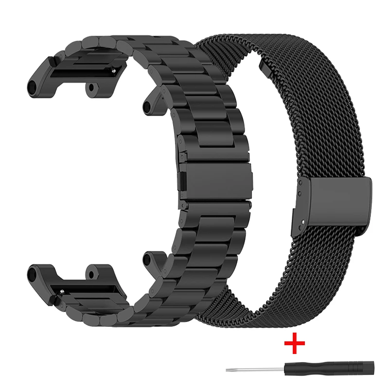 Cinturino In Acciaio Inossidabile Per Amazfit T Rex Pro/T-Rex 2 Smart Watch Band Bracciale In Metallo Per Amazfit T-Rex T Rex 2 Wristband Correa