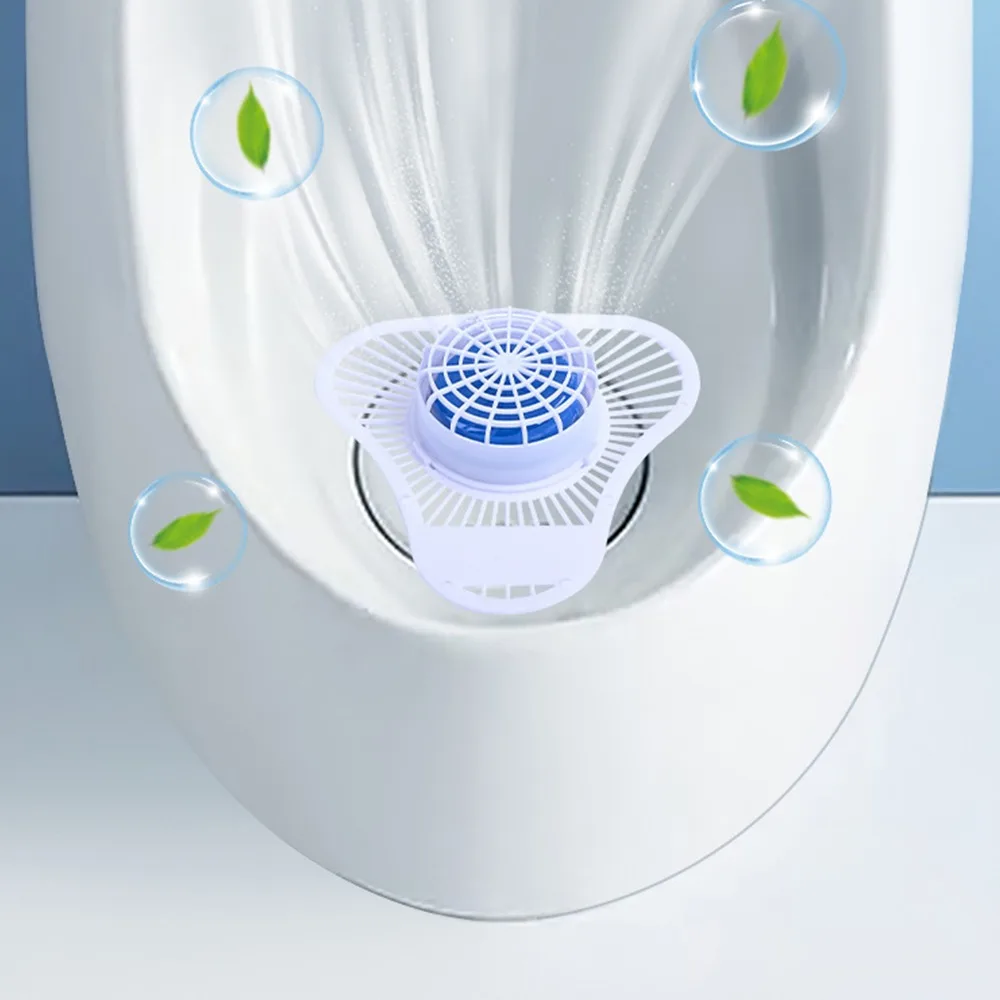 Anti Splash Design Urinal Deodorant Mat Easy to Use Soft Anti Splash Urinal Mats Odor Freshener Mat Pad