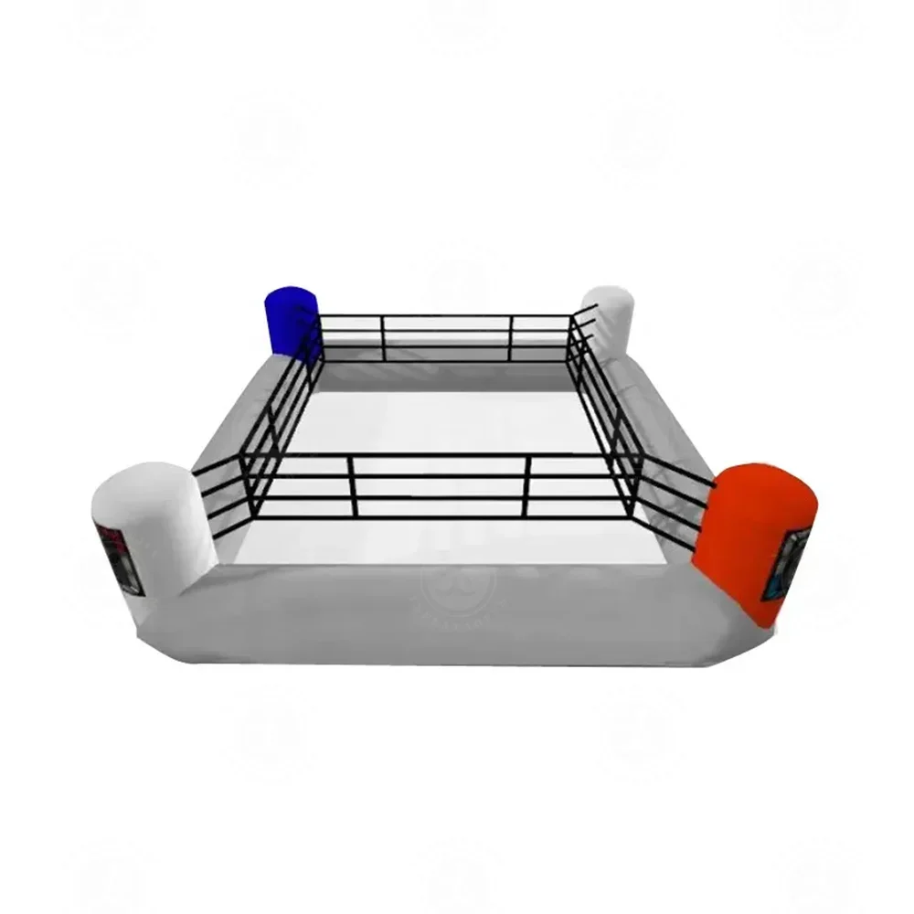 Ultimate Challenge Boxing Game Durable Material Safe Play Zone Inflatable Boxing Ring For All Ages