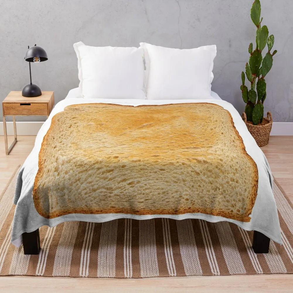

Toast Throw Blanket Bed covers Cute Blanket Single Blanket