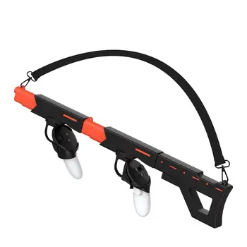 Supporto per Pistola VR per Meta Quest 3S/Quest 3, Accessori VR Magnetici per Oculus Quest 3, Impugnature per Controller con Cinghie da Spalla