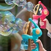 Blowing Bubbles Automatic Bubble Gun Toys Machine Summer Outdoor Party Play Toy For Kids Birthday Surprise Gifts for Water Park 1