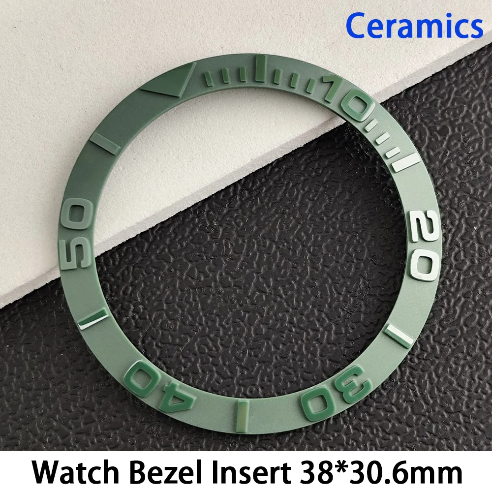 Premium 38mm Sloping Aluminum-Ceramic Bezel Insert
