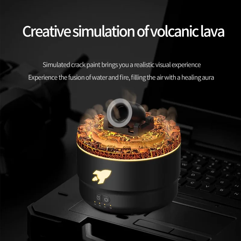 Tехника Xiaomi Cannon Fog Smoke Ring Volcano Aromatherapy Machine Home Office Humidifier Large Capacity Aromatherapy Machine 3