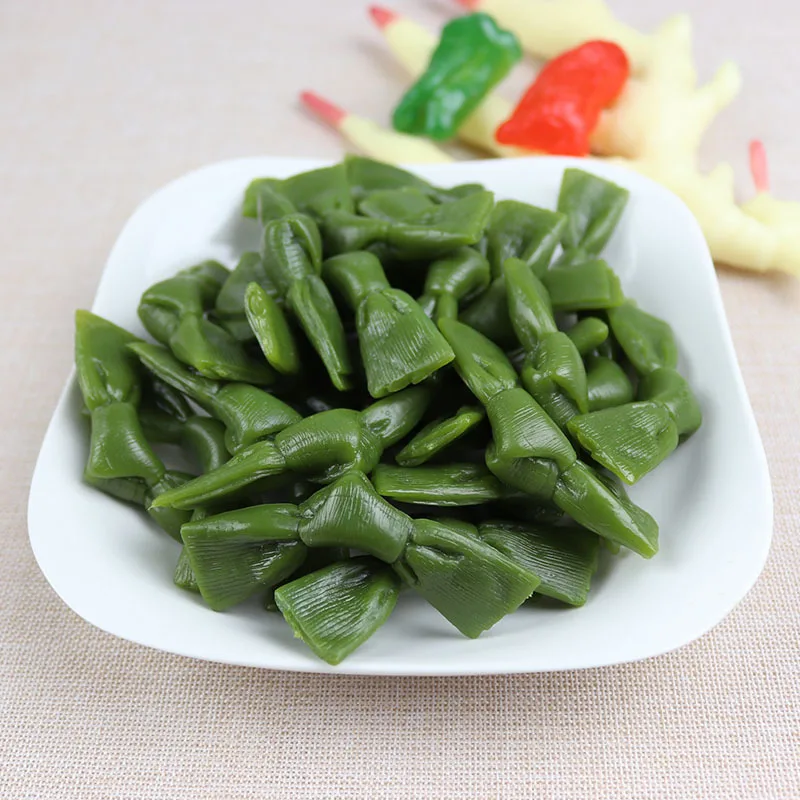 1Pc Simulazione Kelp Knot Verdure Artificiali Modello Falso Armadio Di Verdure Decorazione Hot Pot Tiro Puntelli Decorazione Dell'Hotel