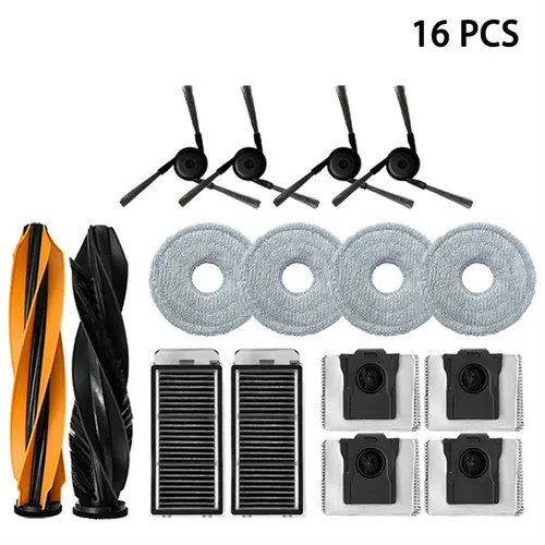 For Dreame L40s Ultra / L40s Pro Ultra Vacuum Cleaner Replacement Accessories Main Side Brush HEPA Filter Mop Cloths Dust Bag - Image 20