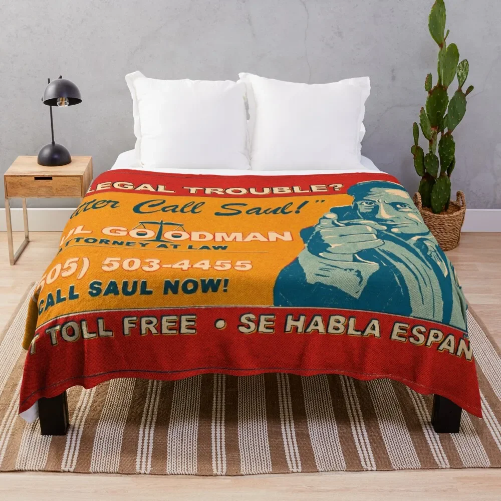 

Better Call Saul Legal Trouble Throw Blanket Bed christmas gifts Large Blankets