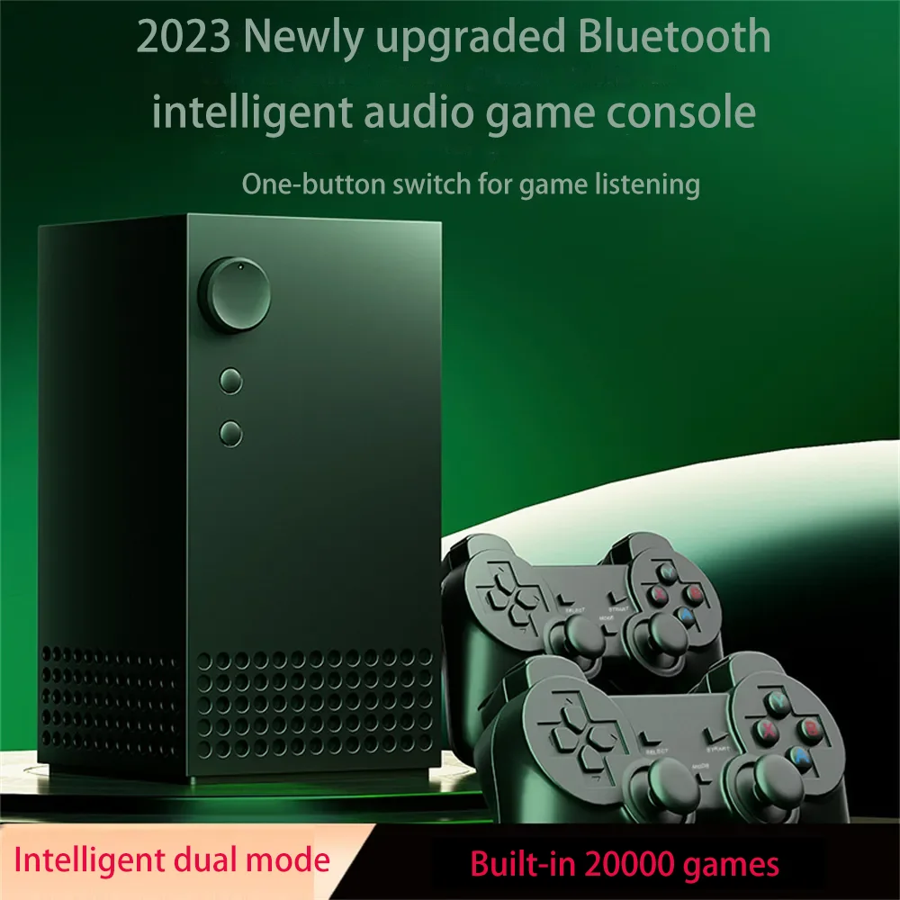 

NEW Wireless Audio Game Console Over 20000 Games HIFI Sound Effect 360° Music Game Dual Mode Switching Family TV Gaming Box