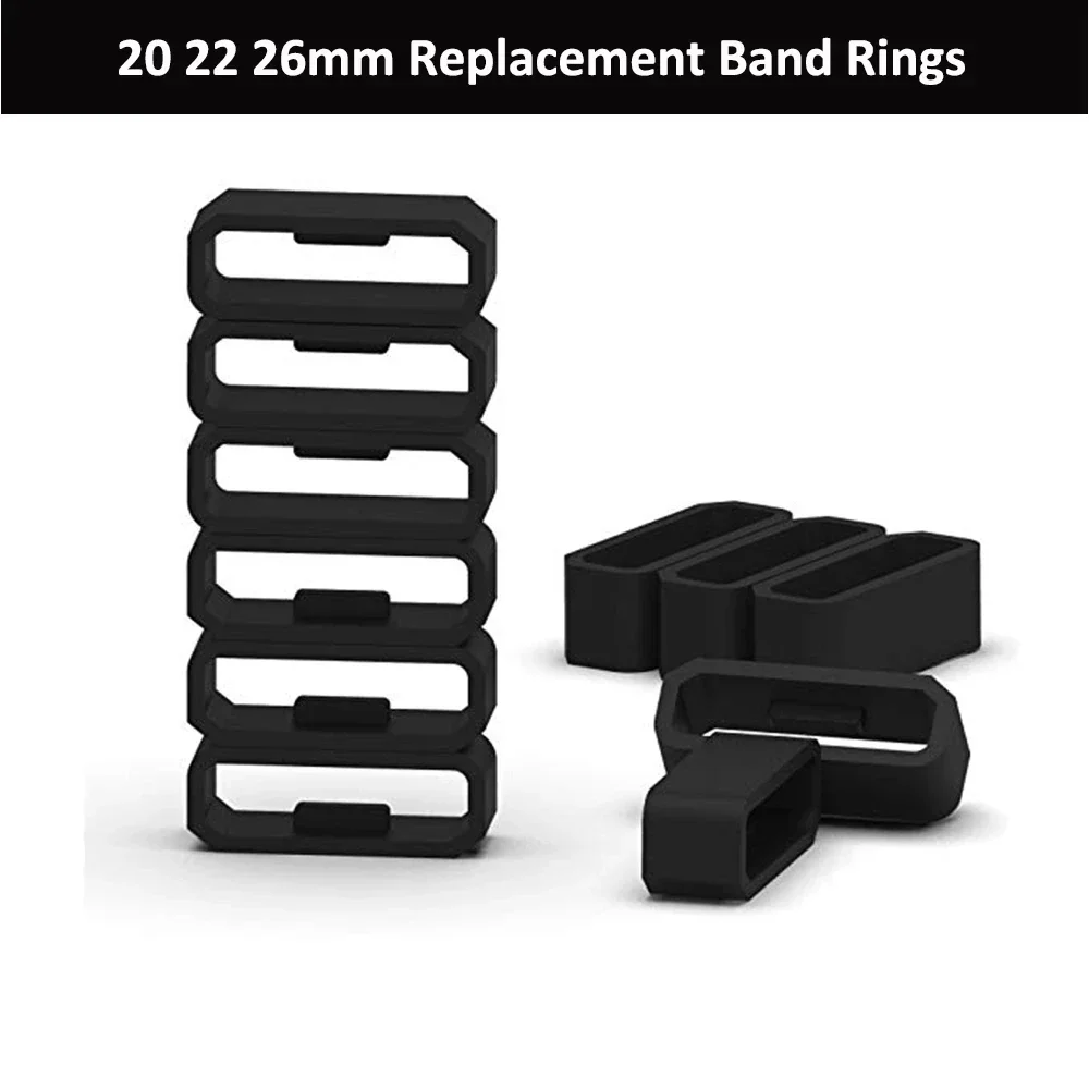 Enhanced Silicone Ring Security Holder for Smartwatch Accessories