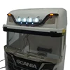 Square Front Dome LED Light Spotlight Lamp for Tamiya 1/14 RC Truck Scania 770s Actros Volvo Tractor RC Trailer LESU Tamiya Part 3