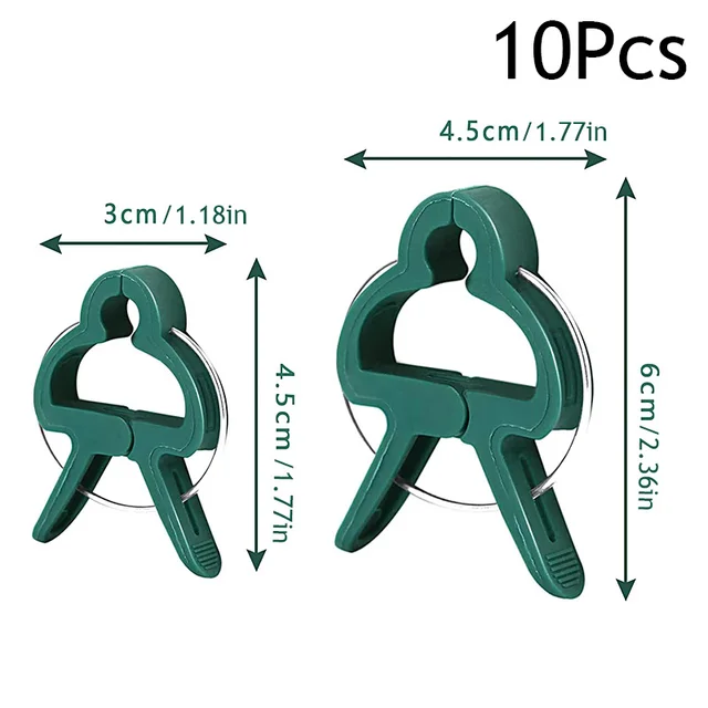 10Db -Os Növények Támogatják A Klipeket Zöldség Paradicsom Szőlő Függőleges Mászó Szárak Kerti Ültetési Szerszámok Kellékek - Image 4