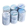 1Roll Adhesives Water Tape Shape Series PET Wave Supplies Ripple Decoration Handbook PET Transparent Scrapbook 60mm*2m 5