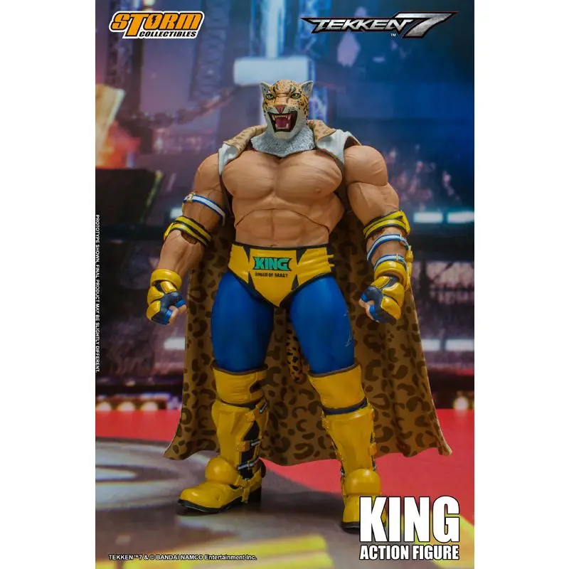 

Original Storm Toys BNTK04 1/12 King Panther Tekken 7 In Stock Anime Action Collection Figures Model Toys