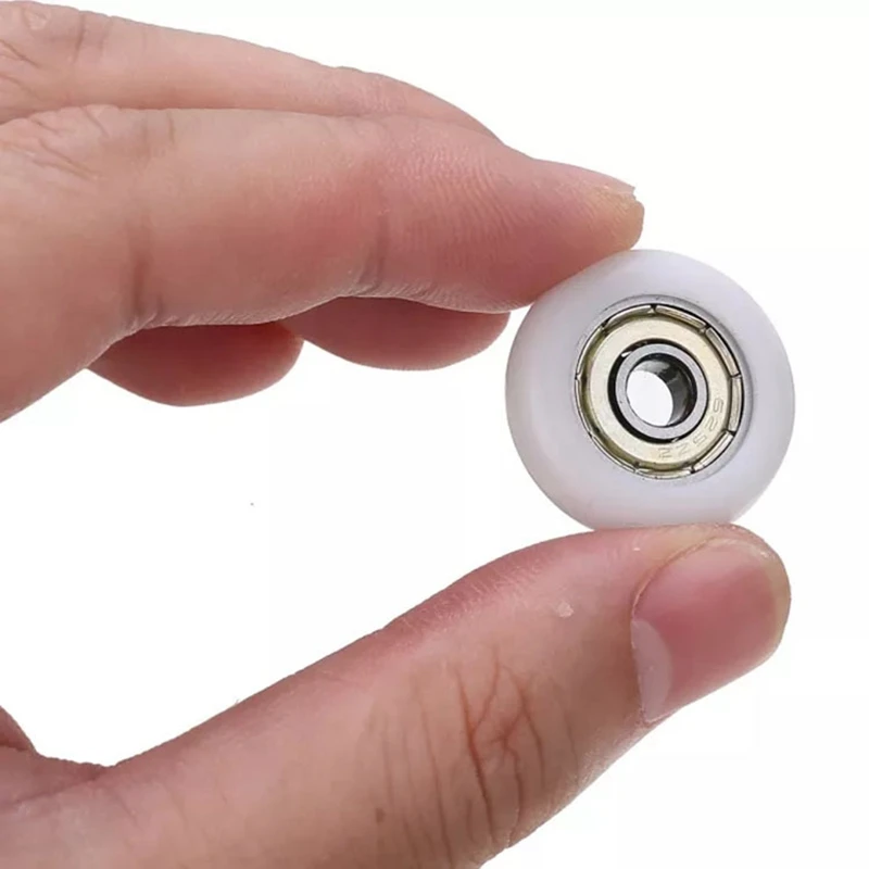 Shower Room Rollers 10 Pcs Bath Cabinet Roller Wheel Replace for Shower Room Accessories