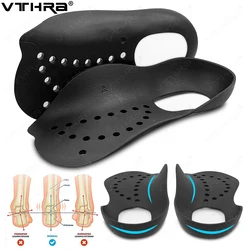 Orthopedic Insoles for Arch Support and Plantar Fasciitis Relief (Black M EU 35 - 39)
