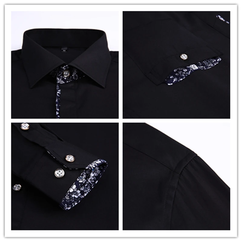 Men Long Sleeve Shirt Spring Autumn