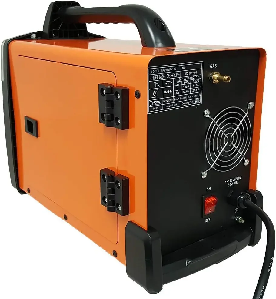 MIG190 190 Amp Igbt Mig/Mma/Arc Welder 110/220v Dual Voltage ARC Is Easy To Be Started It Is Very Stable and Little Spatter