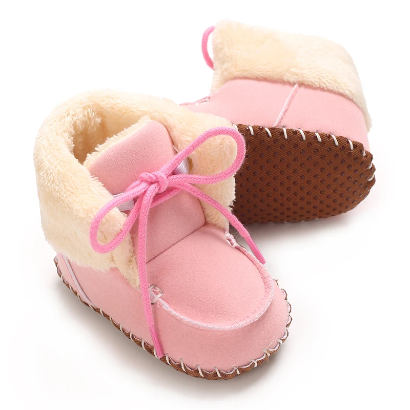 0-18M Boots For Newborn Baby Girl Snow Boots Winter Thermal Shoes Plush Ankle Boots Winter Baby Boys And Girls Thermal Shoes S7e38fb3f3d634e0f8f01adb2447e9c05g