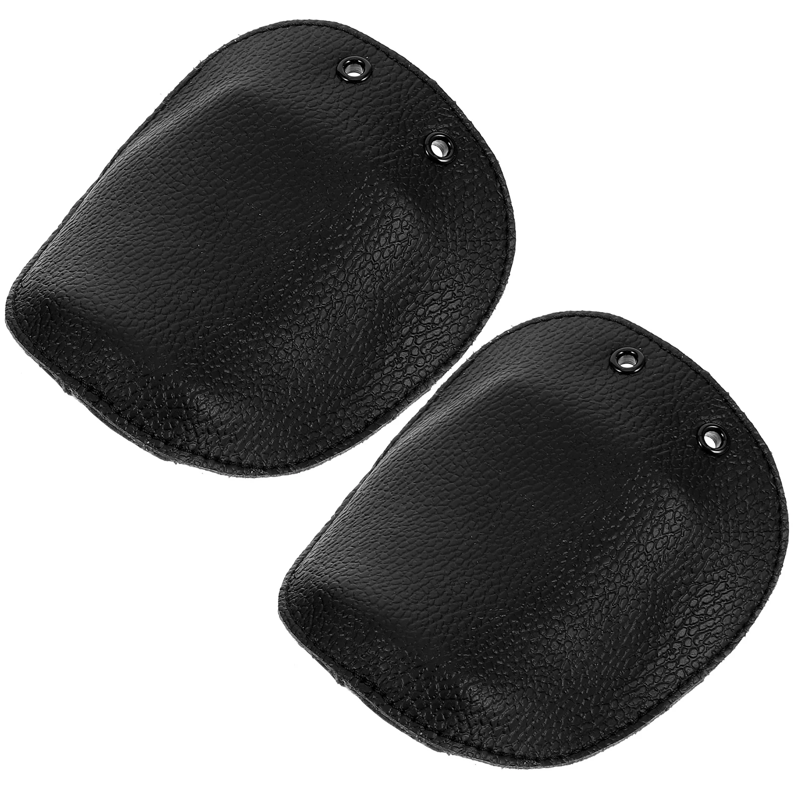 

2 Pcs Black Loght Guards Welding Cover Shoe Boot Protector Toe Cowhide Boots for Men