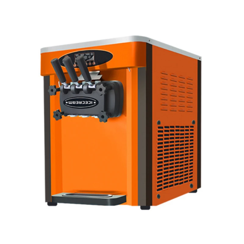 

Ice Cream Machine Soft 220v/110v Electric Three Flavors Large Output Commercial Kitchen Appliances