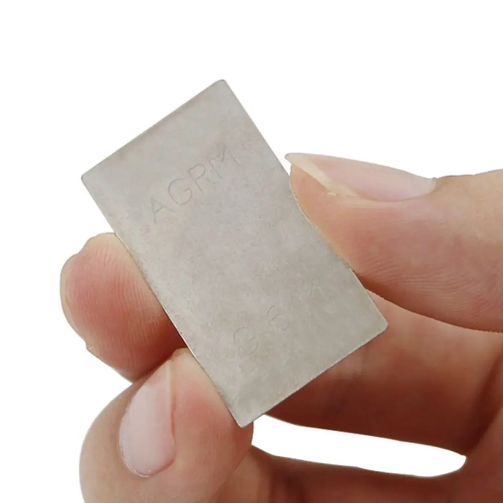 Silver Welding Plate for 900/925/990 Medium Low Temperature Solder Flux Practical Soldering Sheet Durable Jewelry Welding Tools soldering repair tool