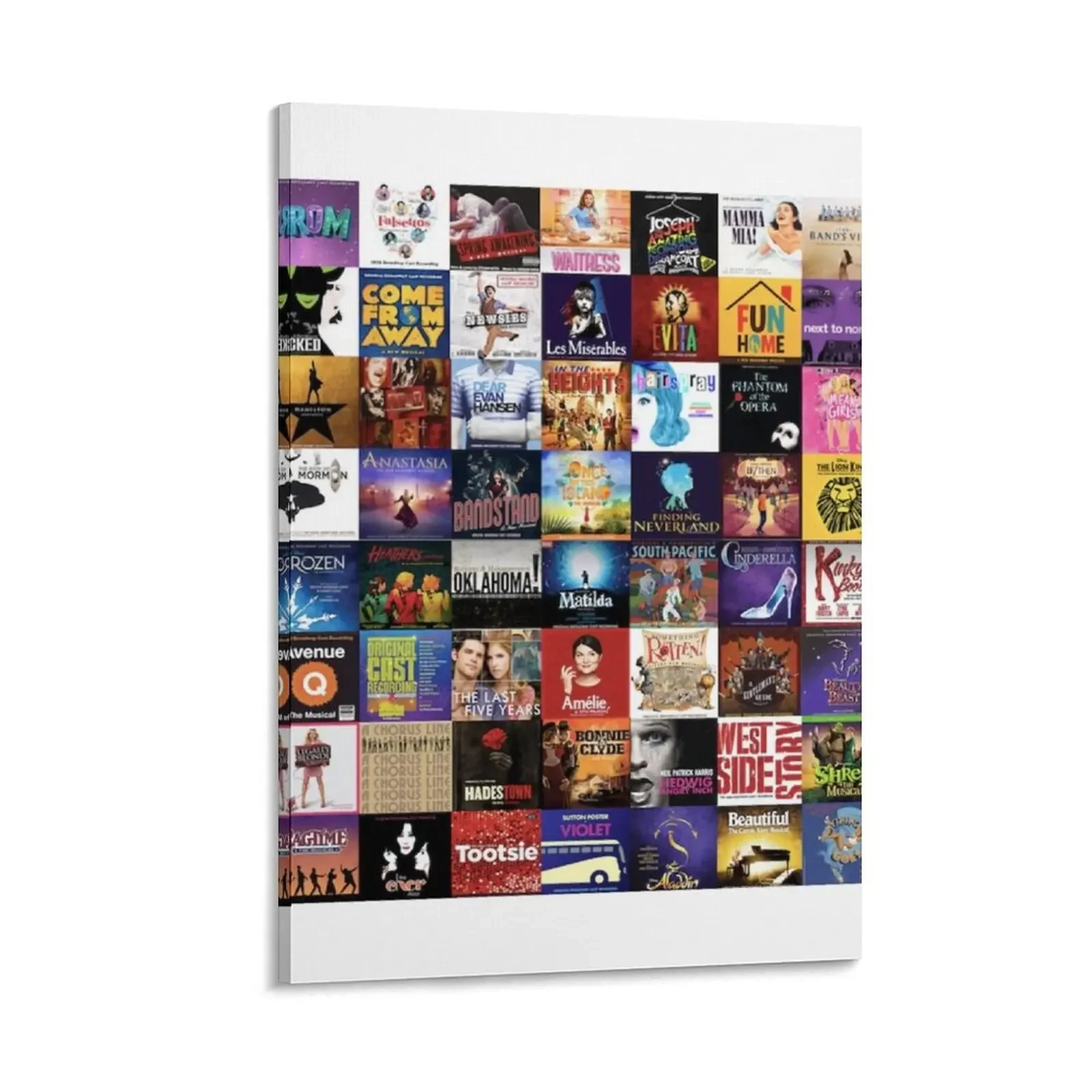 

musicals collage Canvas Painting painting anime room decor