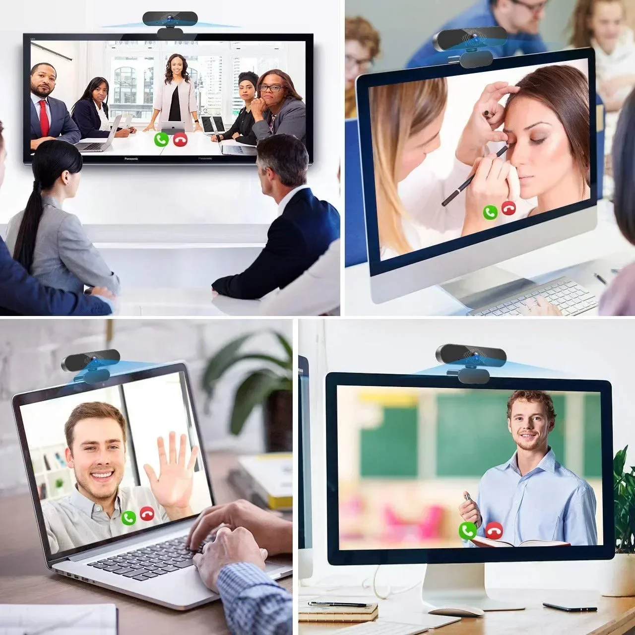 HD Webcam 1080P Web Camera With Microphone For PC Computer Mini Camera USB Webcan Full HD 1080P Cam Autofocus Web Can Webcamera