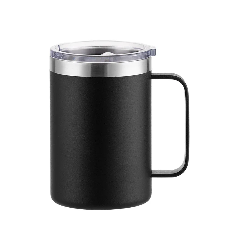New Double Wall Stainless Steel Coffee Mug 12oz 16oz Tea Cups 350ml 450ml Insulated Thermos Vacuum Mugs
