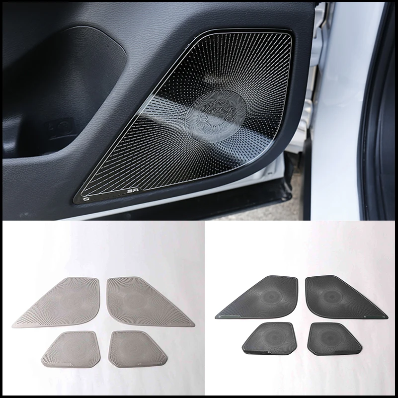 

Car Styling For Mitsubishi Outlander 2021~2023 Door Audio Speaker Loudspeaker Horn Decoration Cover Trim Interior Accessories
