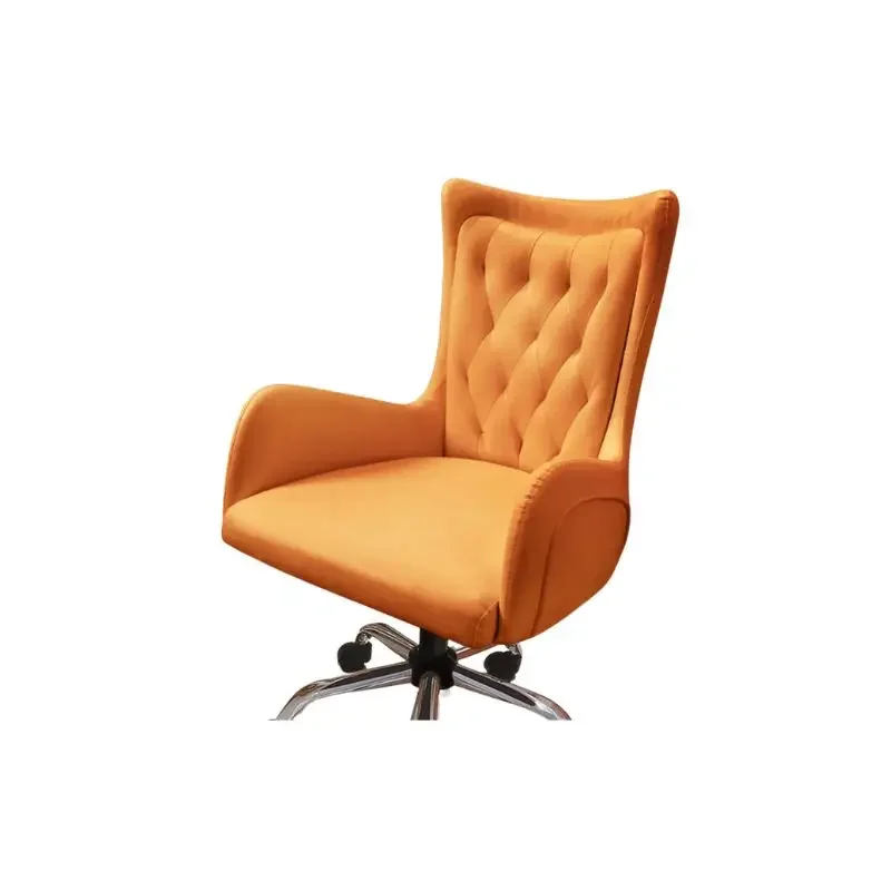 Рисунок 6 - Роскошное белое офисное кресло с поддержкой спинки