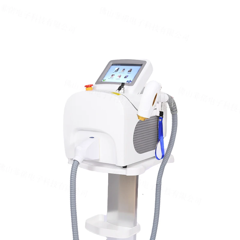 

Factory Price 755nm 808nm 1064nm 3 wavelengths semiconductor vertical painless 808 diode laser hair removal machine
