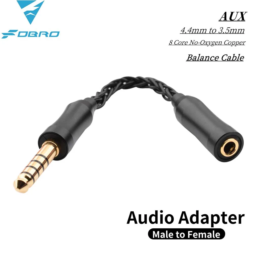 Audio Cable 4.4mm to 3.5mm Male To Female 2.5mm 3.5mm 4.4mm For Computer MP3