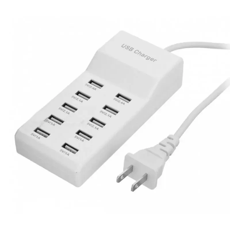 Рисунок 3 - Универсальное зарядное устройство с 10 USB-портами