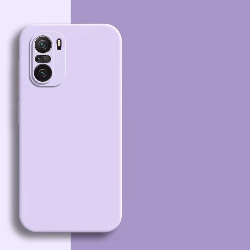 Sleek Liquid Silicone Phone Case in Various Colors