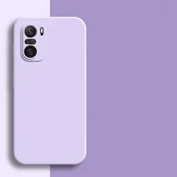 Sleek Liquid Silicone Phone Case in Various Colors for Poco C85 5G (Purple)