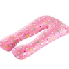 U-shape Pregnant Pillowcase Cotton Printing Multifunction Side Protected Cushion No filler Pure Cotton Printing Cushion Cover 6