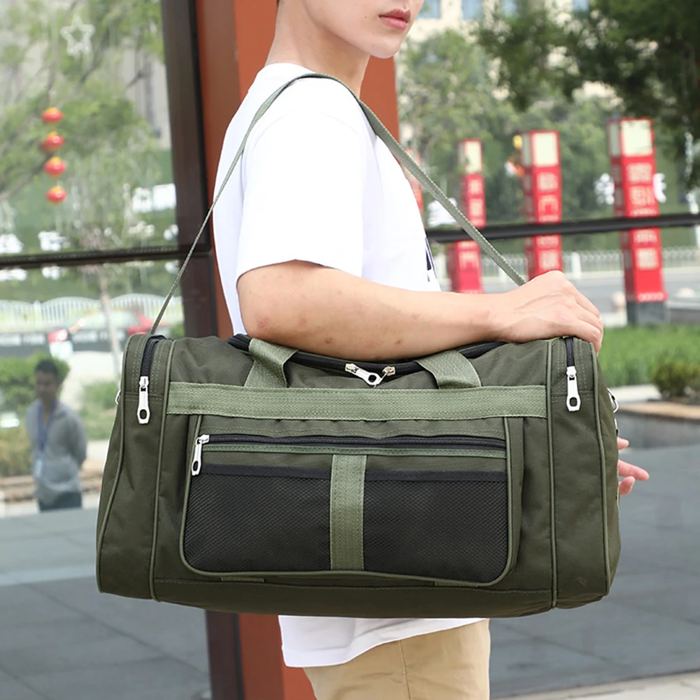 Oxford Dry Wet Separation Bags Large Capacity Portable Gym Bags Waterproof Fitness Training Bag for Outdoor Travel Football Bags 4