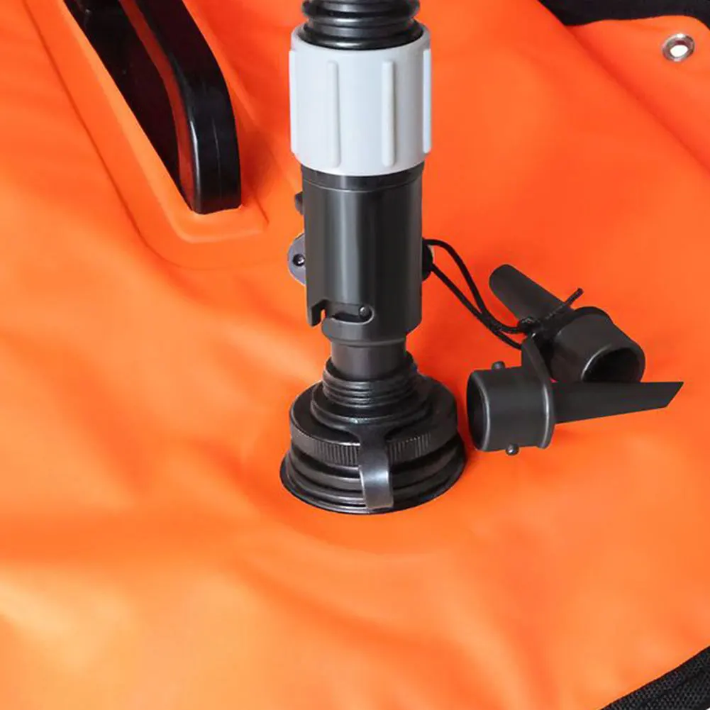 Luftventil-Pumpenanschluss mit Luftventildüsen, Pumpenadapter, aufblasbares Zubehör, Paddleboard-Luftventil-Adapter, Bootszubehör – Detail 4